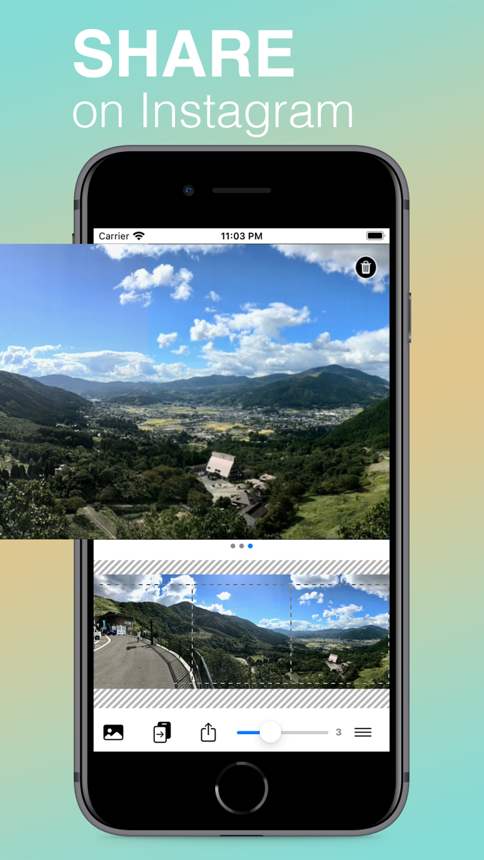 PanGram - Split Image