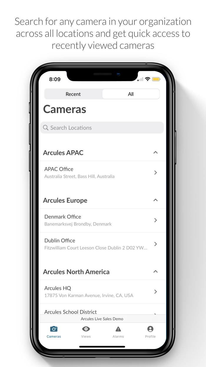 Arcules Cloud Security