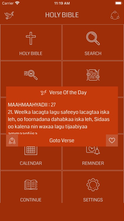 Somali Bible Offline