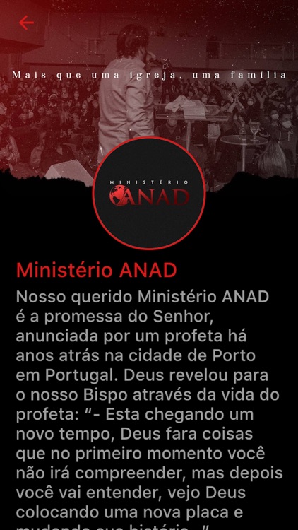 Ministério ANAD