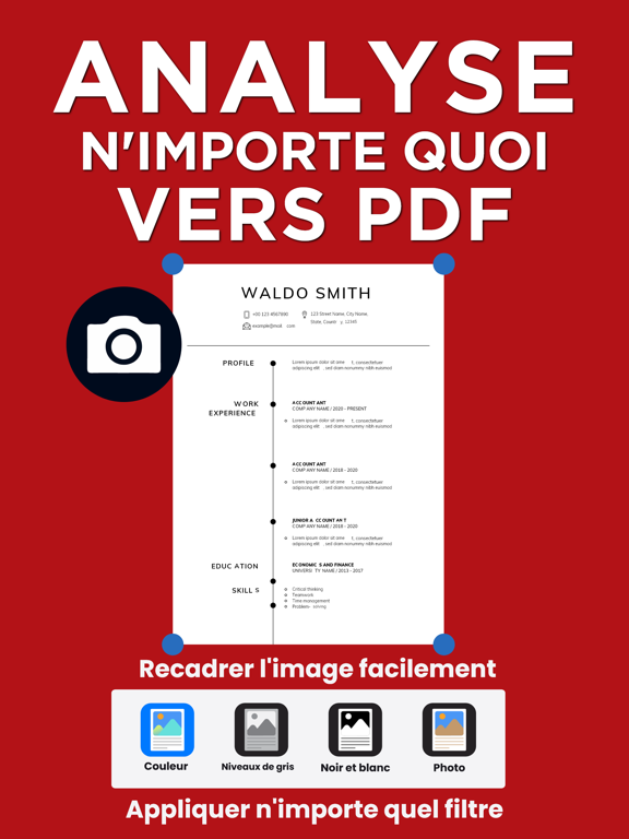 Screenshot #6 pour PDF To Word : Convertir PDF