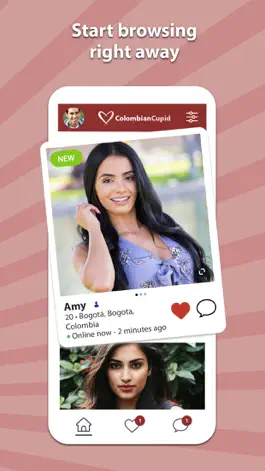 Game screenshot ColombianCupid: Latin Dating hack