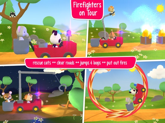 Little Tiger: Firefighter Kids screenshot 2