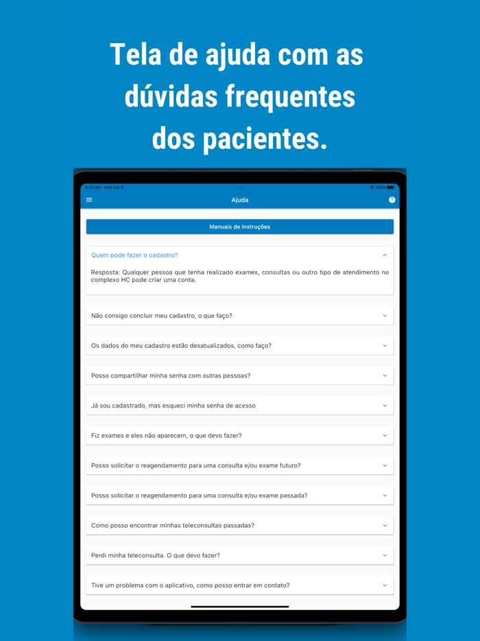 Portal do Paciente HC