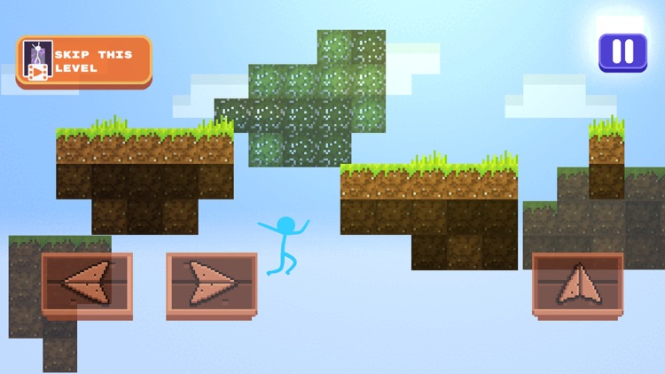 Stickman Parkour Skyland screenshot-5