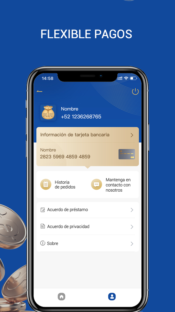 Blue Préstamo-Créditos Rápidos