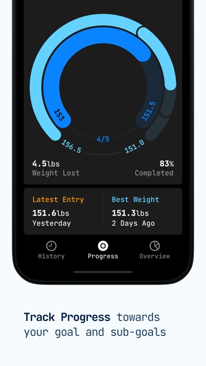 TapTrack: Weight Tracker screenshot-3