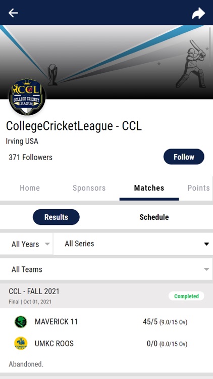 Cricket League-CCL