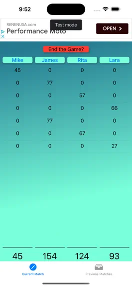 Game screenshot EZ Domino Score Keeping Pad hack