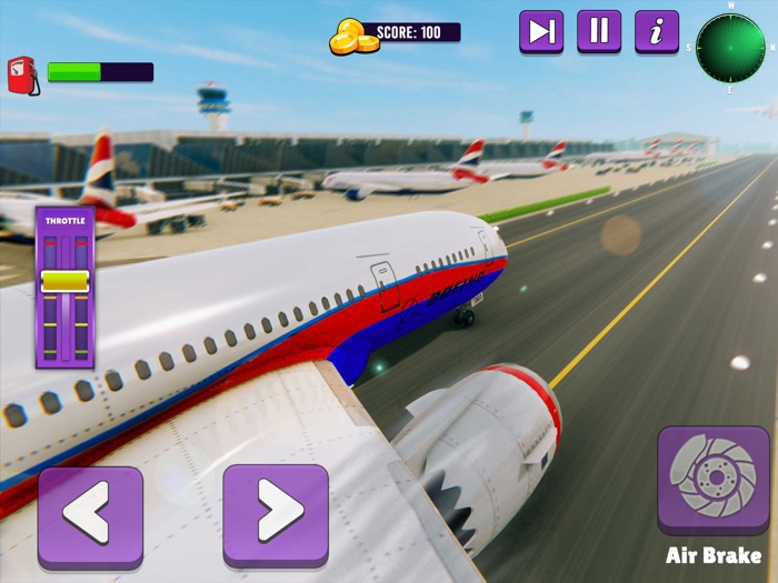 항공사 비행 조종사 시뮬레이터