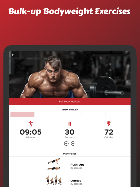 Build Muscle at Home screenshot 3