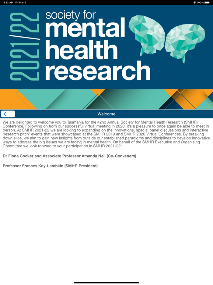 SMHR Conference 2021-22