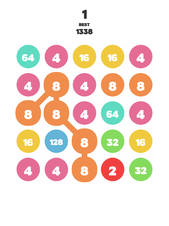 Merge Dots - 2048 Puzzle Games screenshot 2