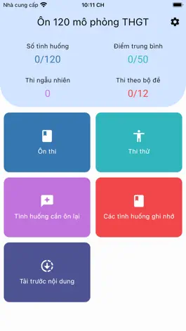Game screenshot Ôn thi 120 mô phỏng THGT mod apk