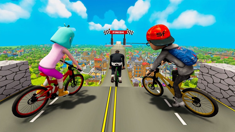 Fearless BMX Stunt Racing 3D