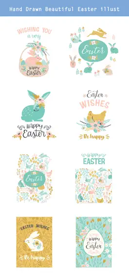 Game screenshot Hand Drawn Easter Day Stickers hack