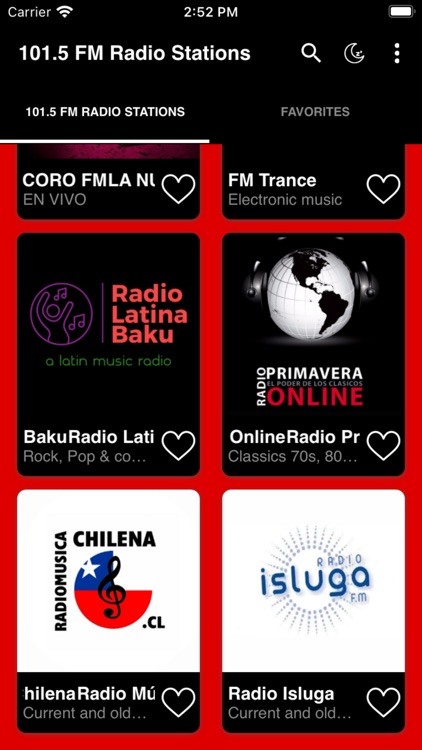 101.5 FM Radio Stations