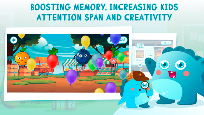 Baby games. Matching game 1