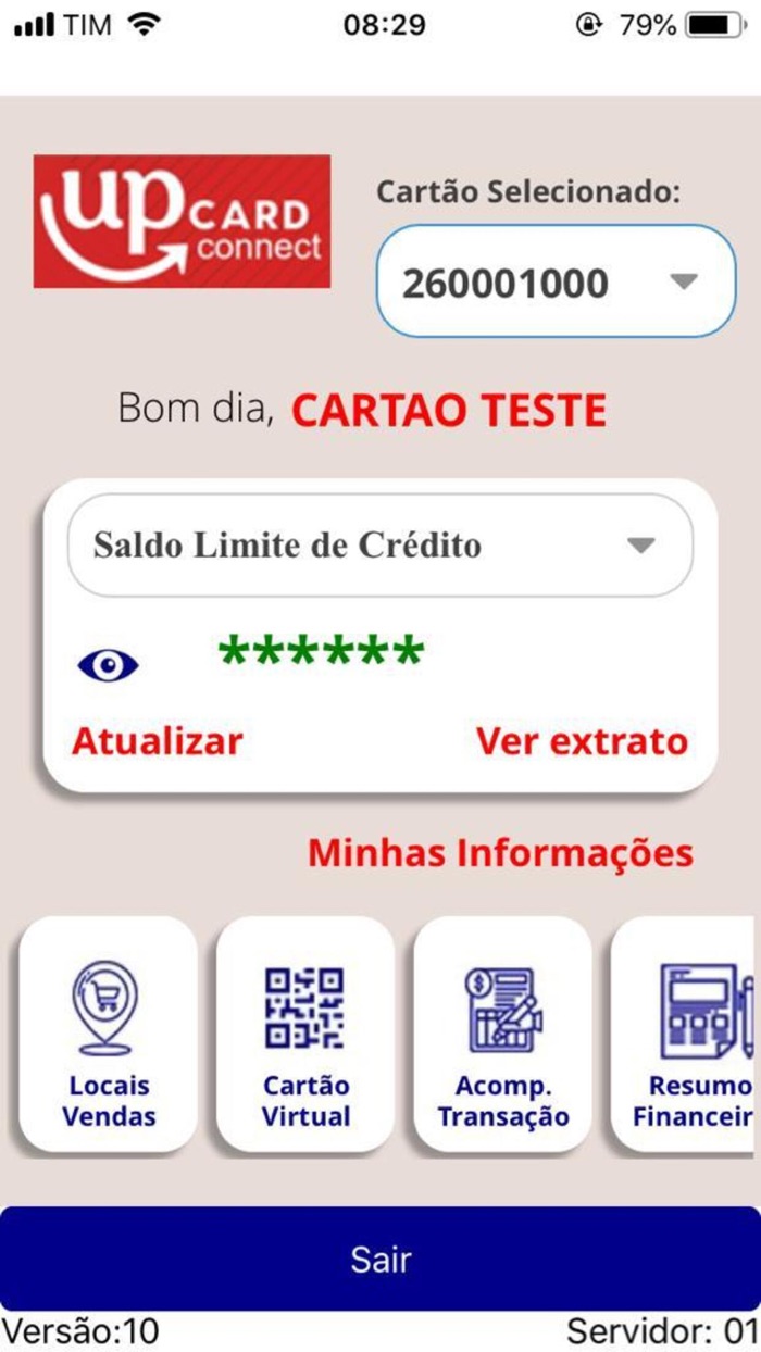 Cartão UpCard
