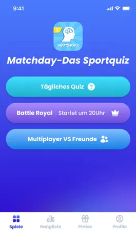 Game screenshot Matchday-Das Sportquiz mod apk