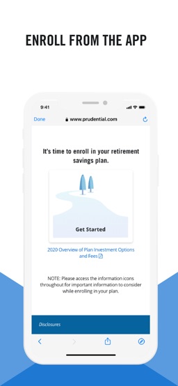Empower, Prudential Retirement app screenshot