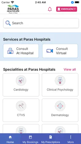 Game screenshot Paras Healthcare Patient App hack