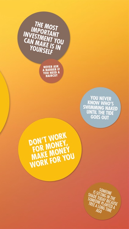 Money Quotes Stickers