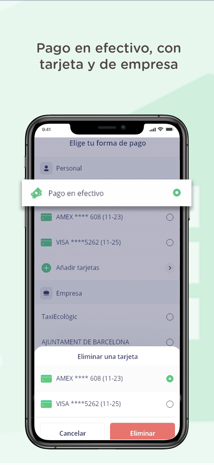 Taxi Ecologic Barcelona App
