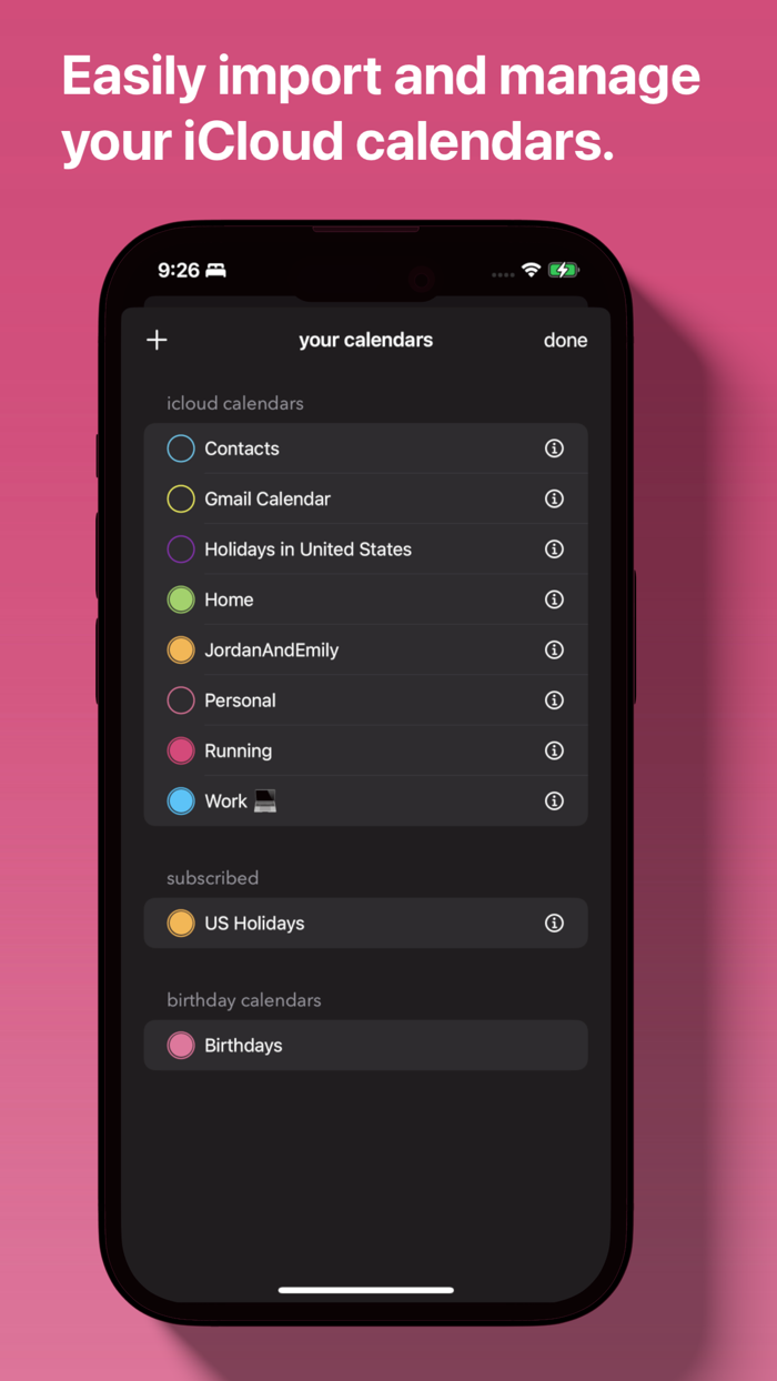 Perspective A Calendar App