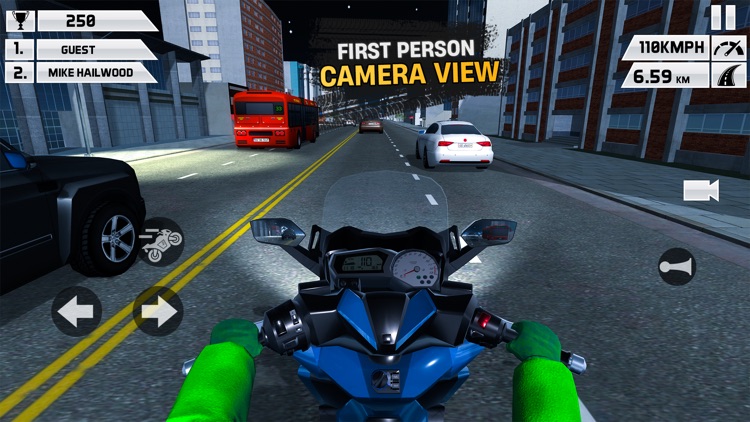 Moto Traffic Heavy Bike Racing screenshot-4