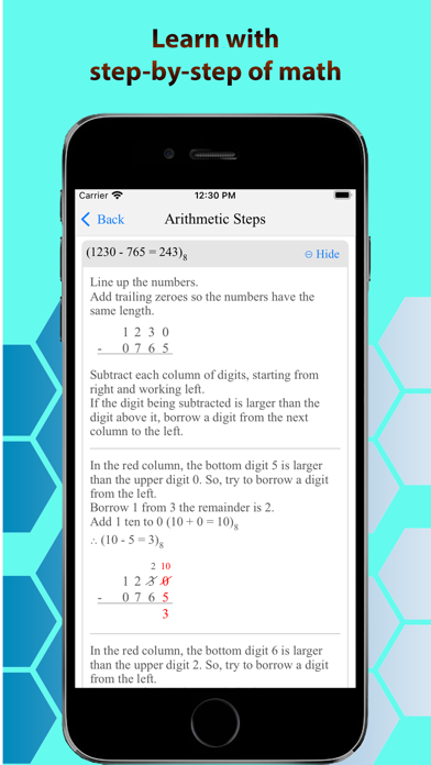 Calculator of Number Systems screenshot 8