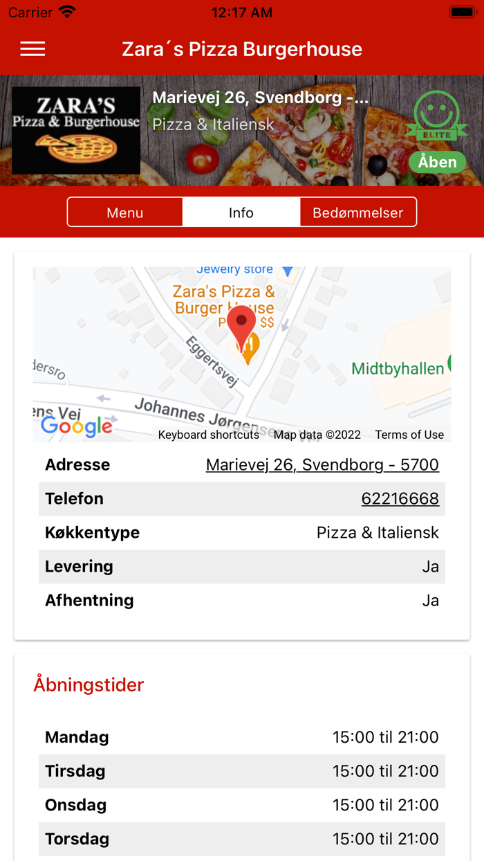 Zaras Pizza Burgerhouse