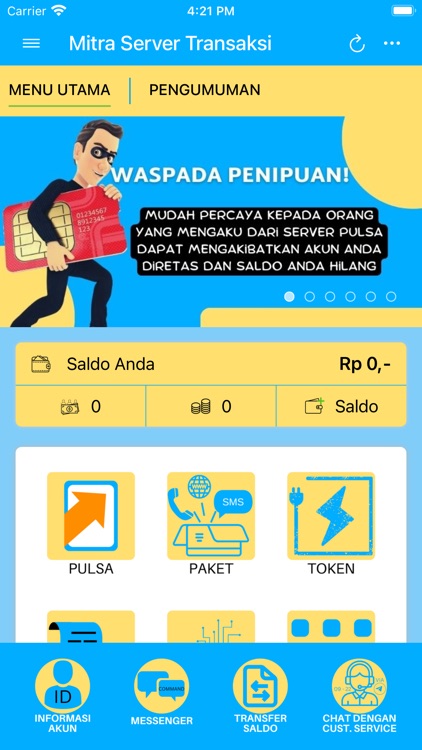 Mitra Server Transaksi