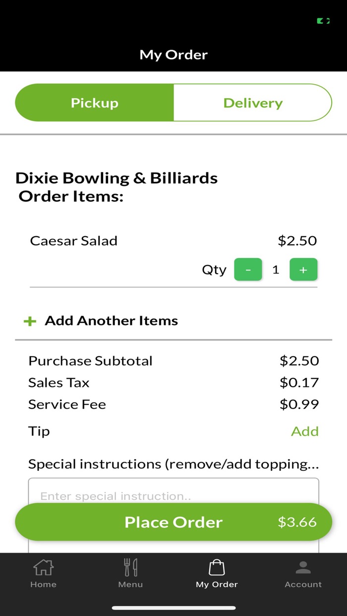 Dixie Bowling  Billards