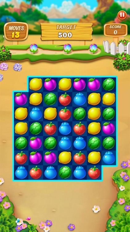 Fruit Frenzy Link Match Puzzle screenshot-3