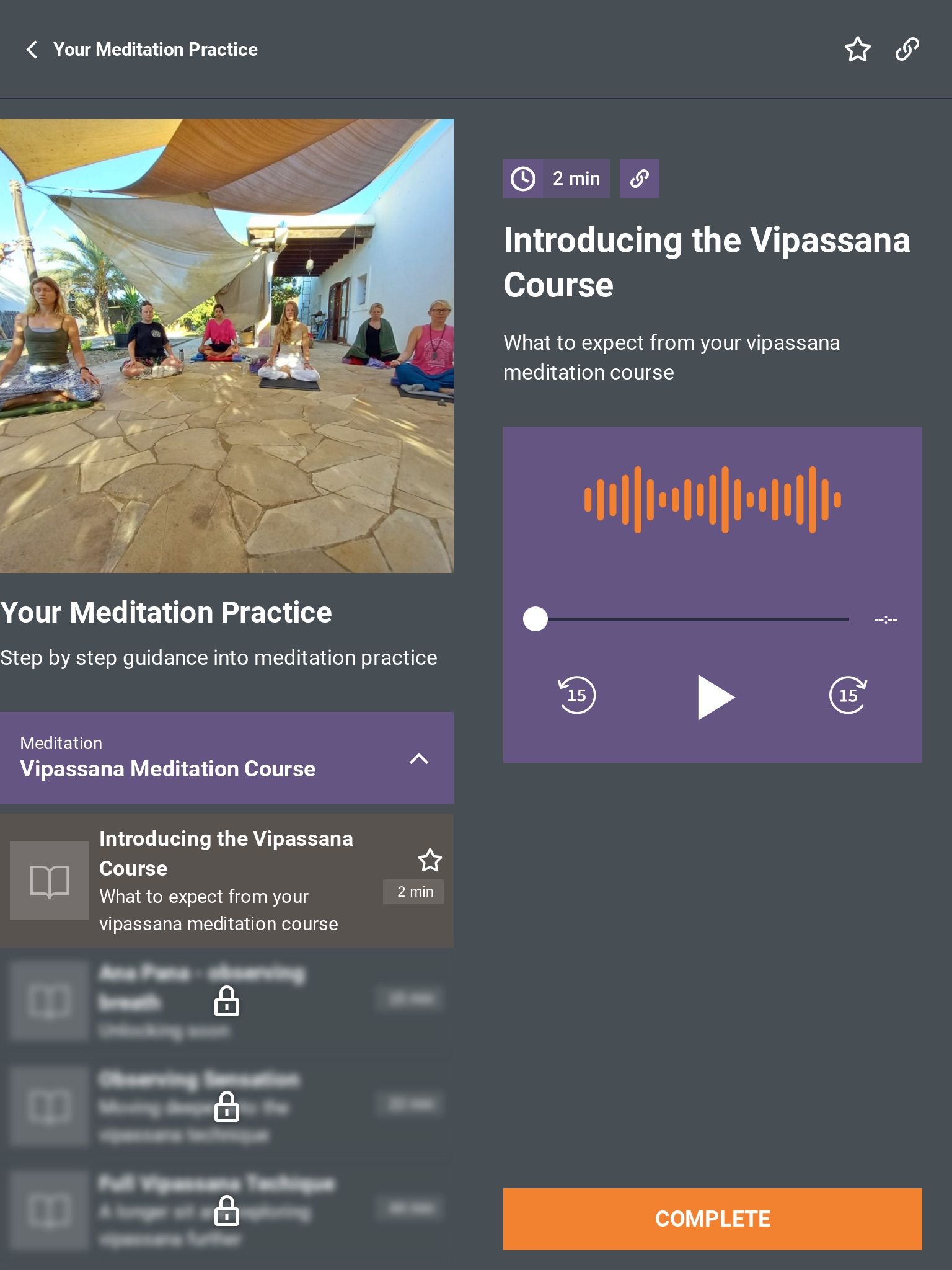 Lotus Pad Yoga Online Retreat screenshot 4