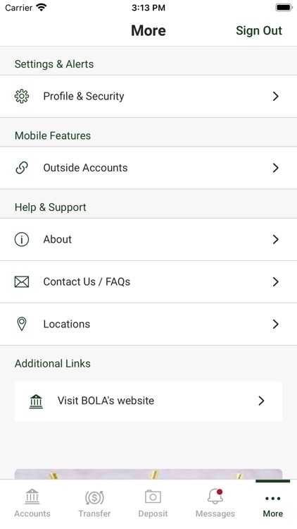 Bank of Louisiana Mobile screenshot-3
