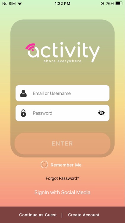 Activity Share App