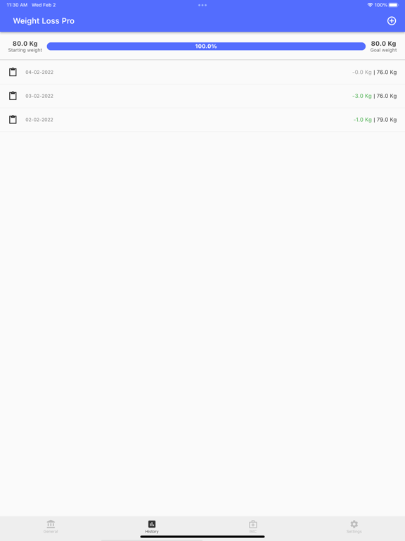 Weight Loss Tracker Pro screenshot 4