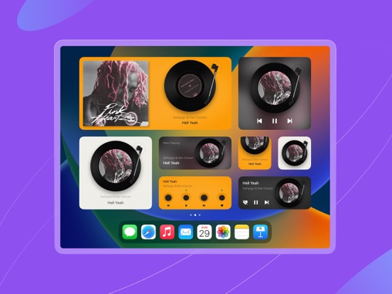 MD Vinyl - Music Widget screenshot 3