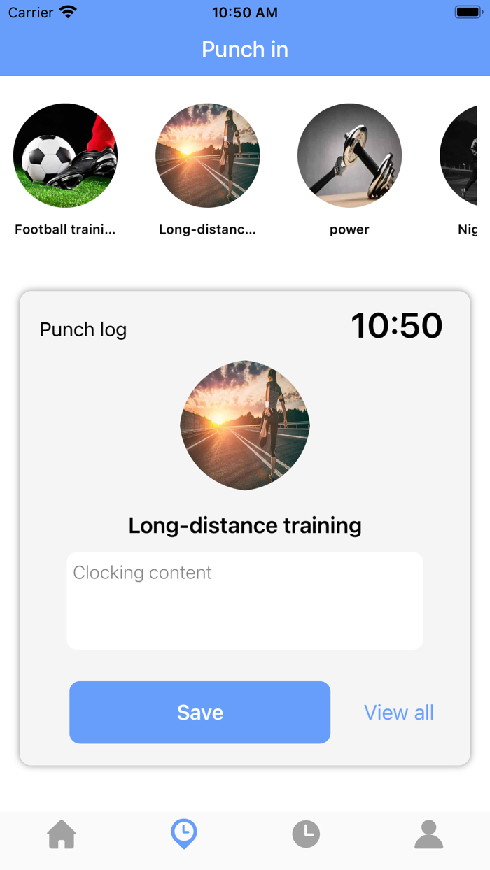 Daily Fitness Fitness Check in