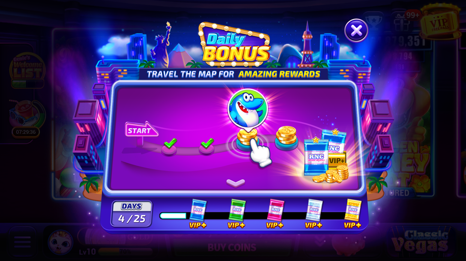 Rock n cash casino free coins