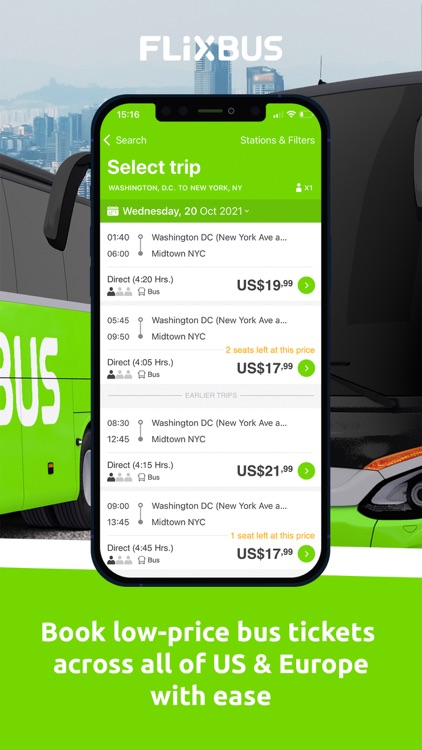FlixBus: Smart Bus Travel