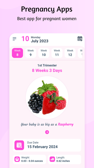 Pregnancy App and Baby Trackerのおすすめ画像1