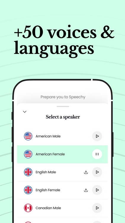 Speechly - text to speech