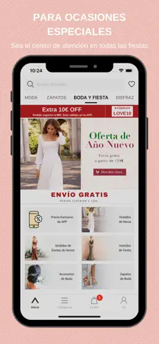 Ergreifen 4 Shopping APP de Milanoo iphone