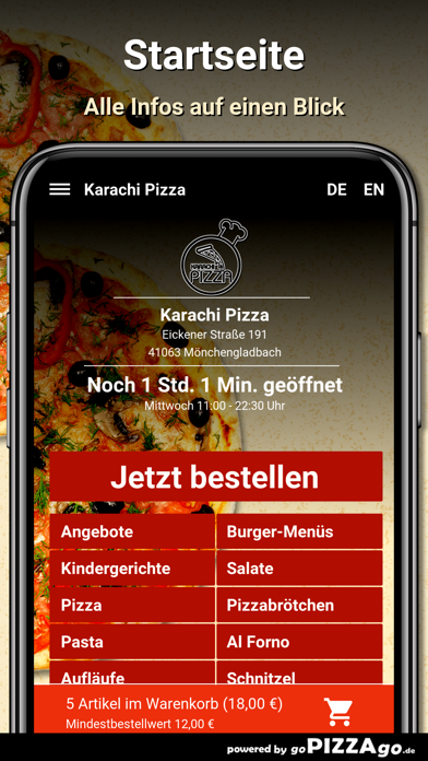 Karachi Pizza Mönchengladbach screenshot 2