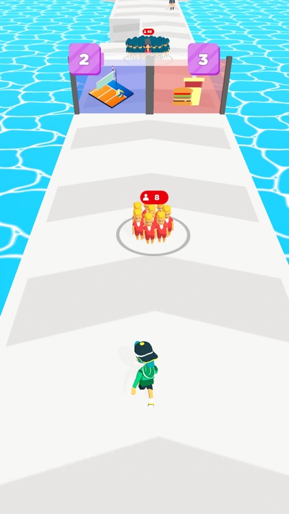 Bloger Run: 3D Crowd Battle! screenshot-3