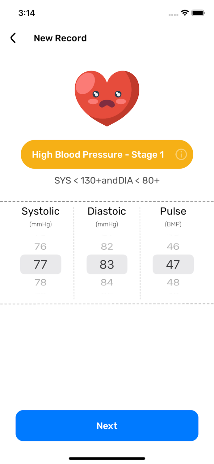 Blood Pressure - Monitor