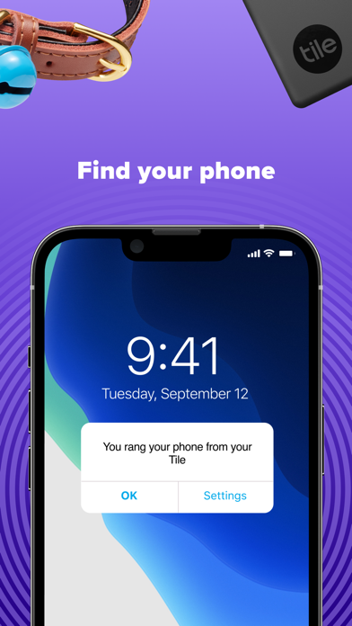 Tile - Find lost keys & phone Screenshot on iOS